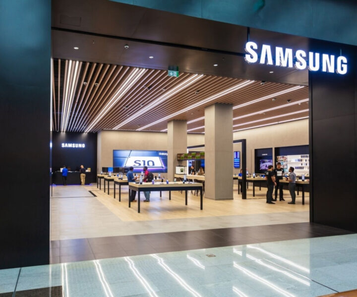 Powering retail displays and furniture over 100+ Samsung stores